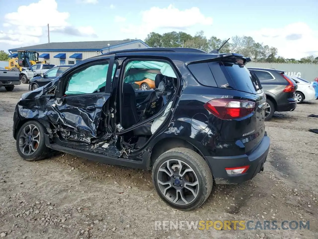 2 Photograph of a damaged car MAJ6S3JL3KC305143 FORD ECOSPORT 2019