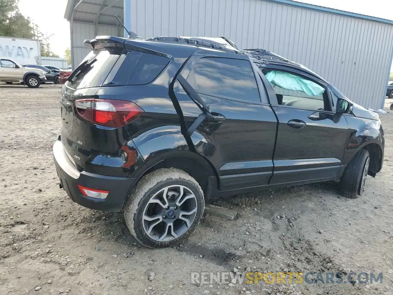 3 Photograph of a damaged car MAJ6S3JL3KC305143 FORD ECOSPORT 2019