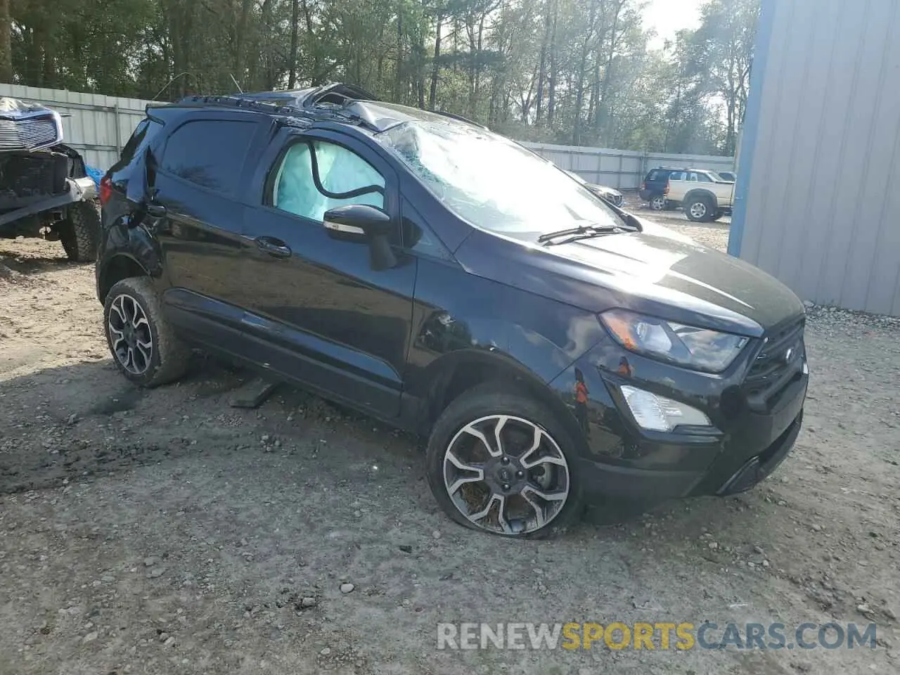 4 Photograph of a damaged car MAJ6S3JL3KC305143 FORD ECOSPORT 2019