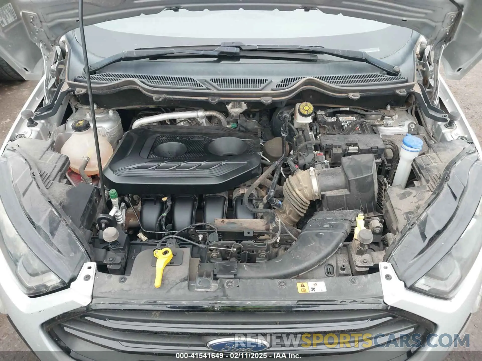 10 Photograph of a damaged car MAJ6S3JL6KC283008 FORD ECOSPORT 2019