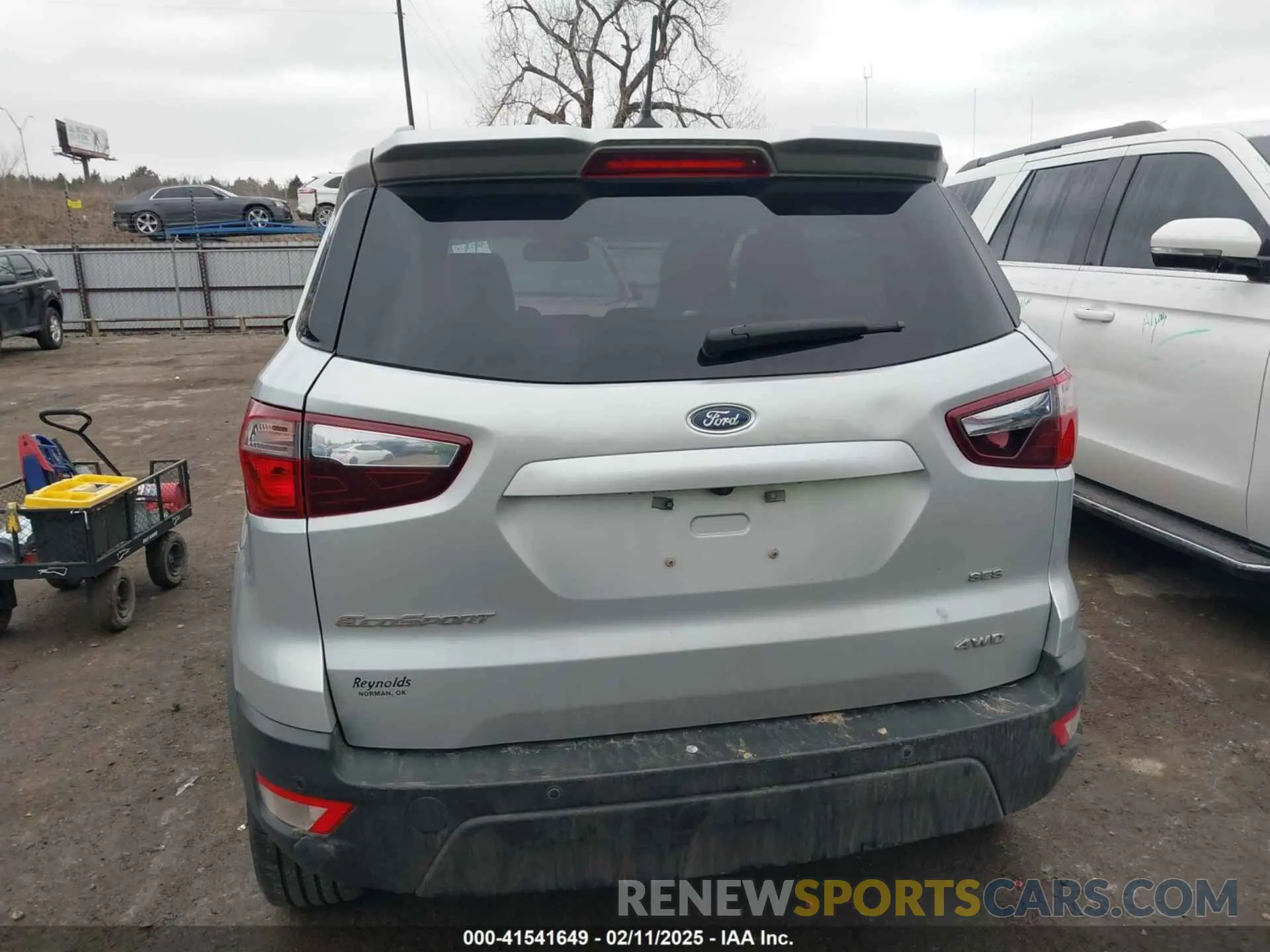 16 Photograph of a damaged car MAJ6S3JL6KC283008 FORD ECOSPORT 2019