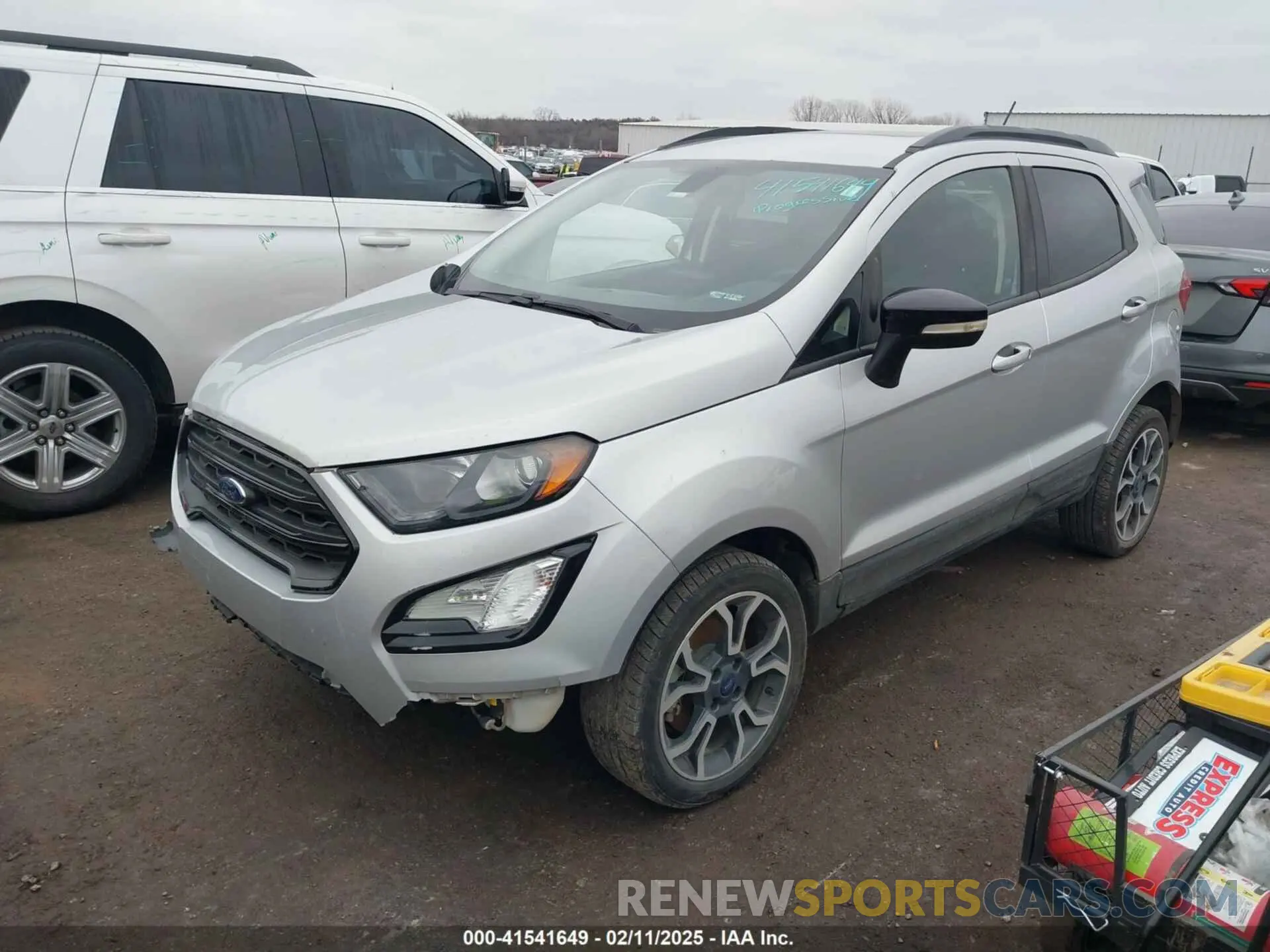 2 Photograph of a damaged car MAJ6S3JL6KC283008 FORD ECOSPORT 2019
