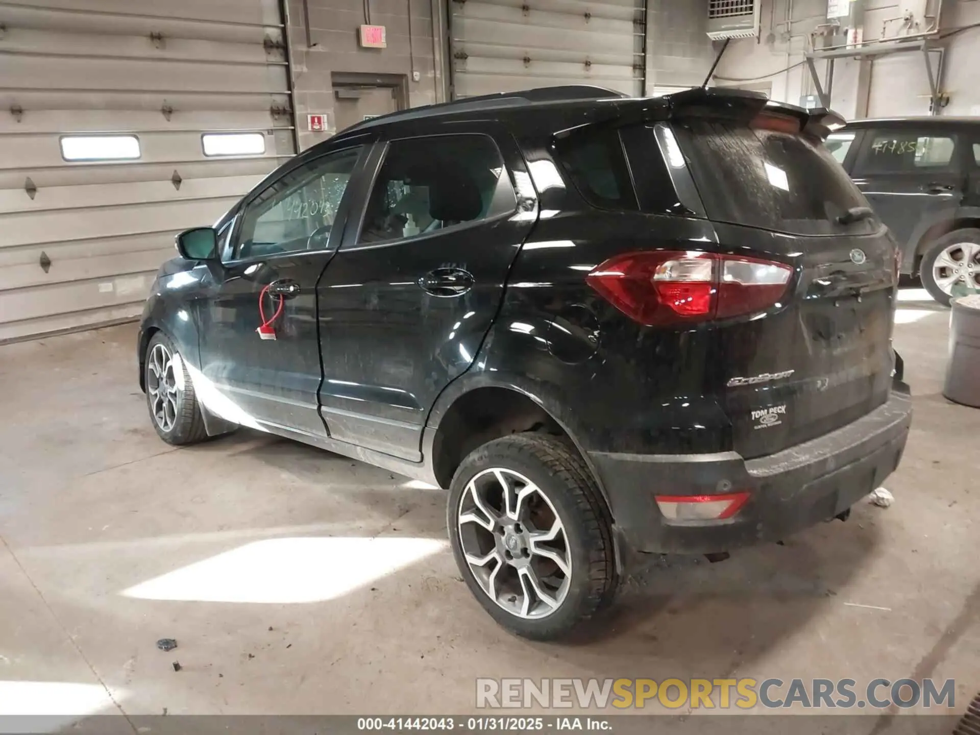 3 Photograph of a damaged car MAJ6S3JL6KC296079 FORD ECOSPORT 2019
