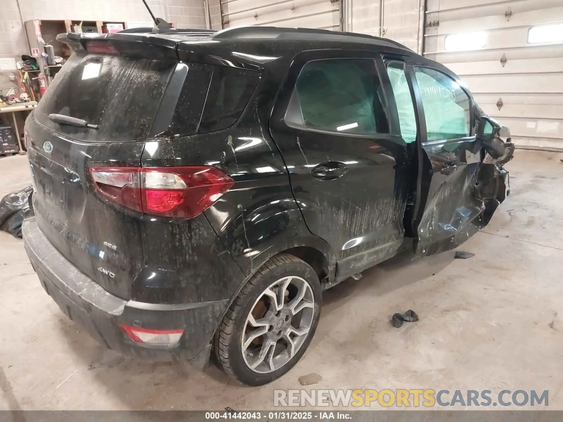 4 Photograph of a damaged car MAJ6S3JL6KC296079 FORD ECOSPORT 2019