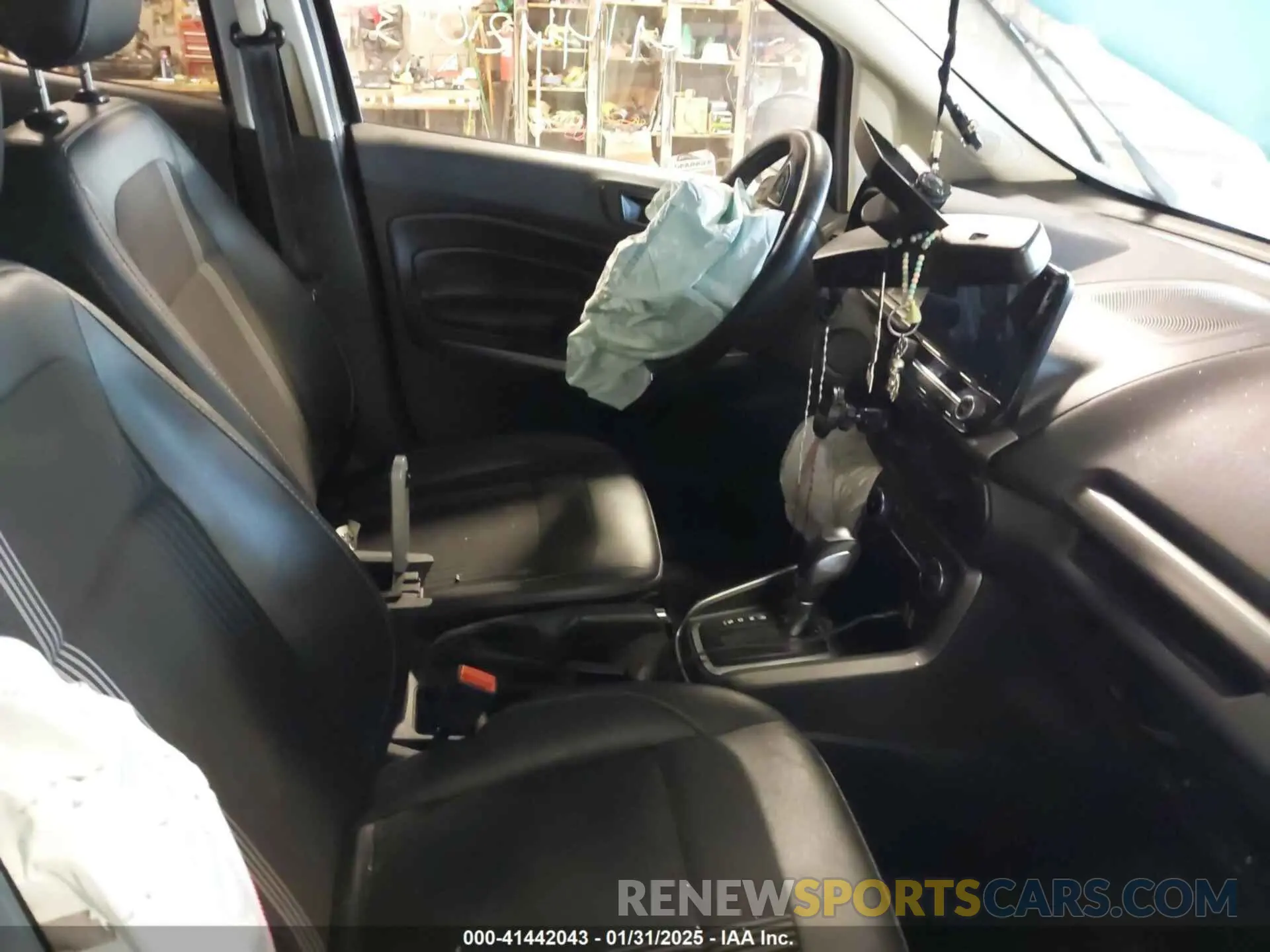 5 Photograph of a damaged car MAJ6S3JL6KC296079 FORD ECOSPORT 2019