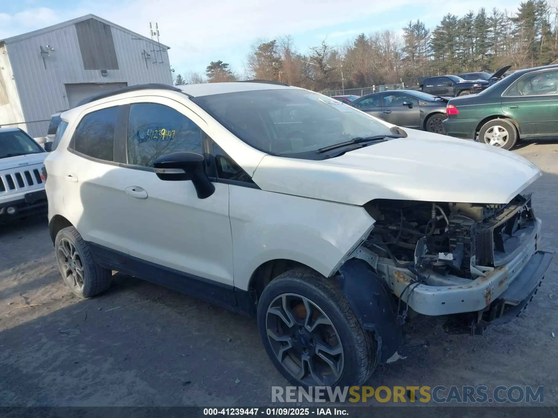 13 Photograph of a damaged car MAJ6S3JL7KC280909 FORD ECOSPORT 2019