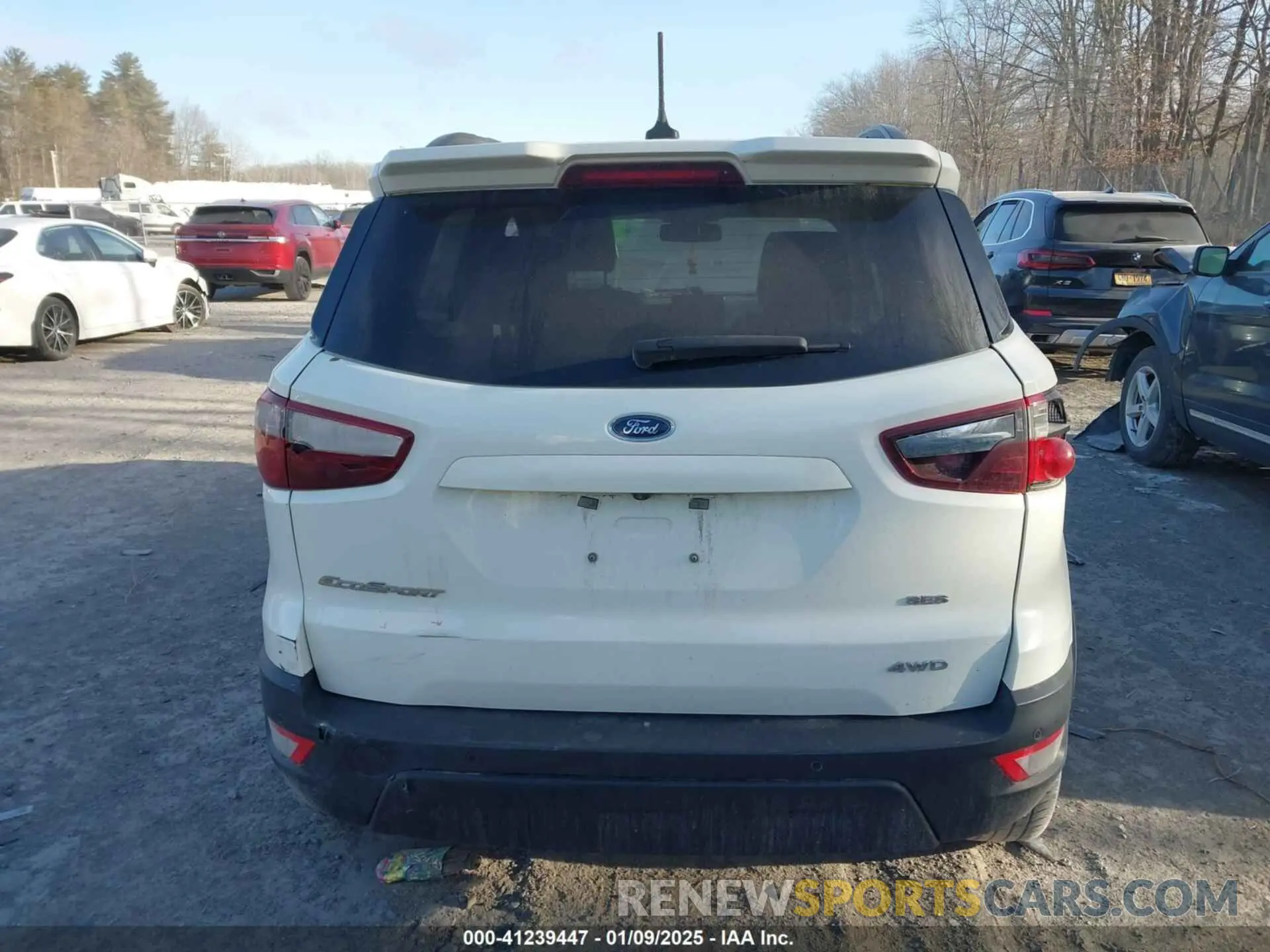 16 Photograph of a damaged car MAJ6S3JL7KC280909 FORD ECOSPORT 2019