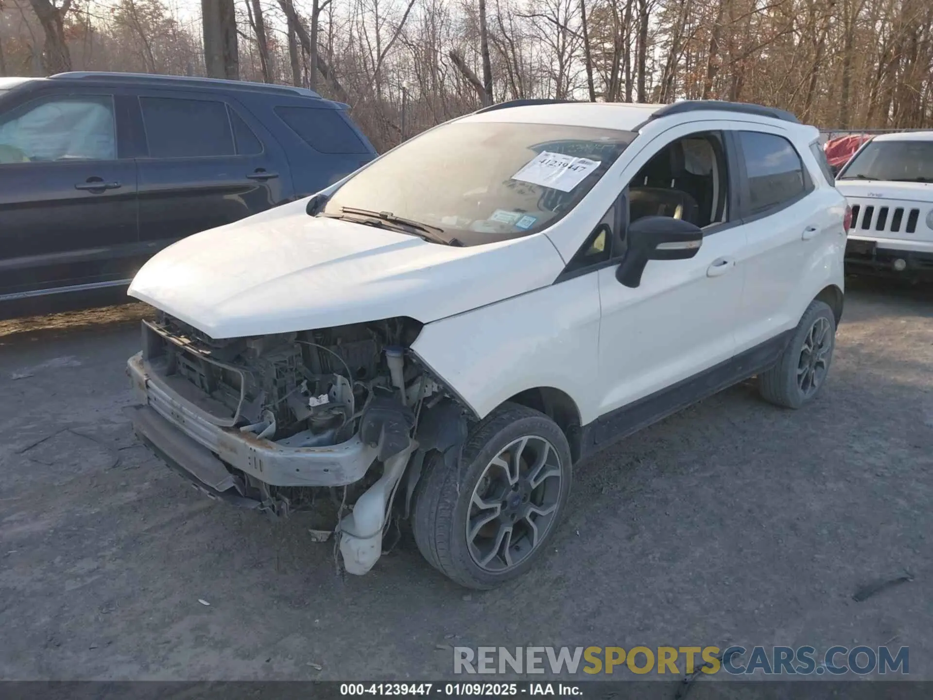 2 Photograph of a damaged car MAJ6S3JL7KC280909 FORD ECOSPORT 2019