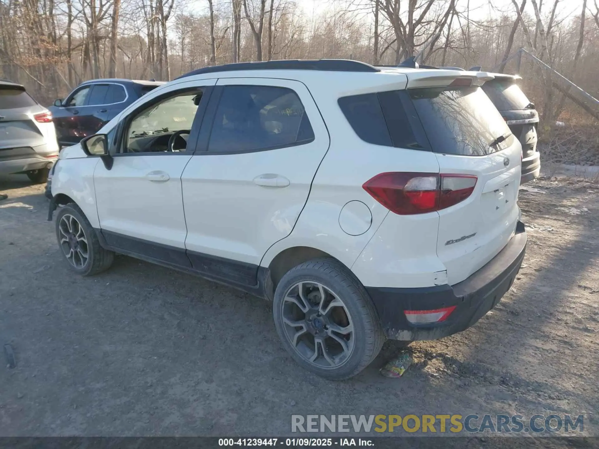 3 Photograph of a damaged car MAJ6S3JL7KC280909 FORD ECOSPORT 2019