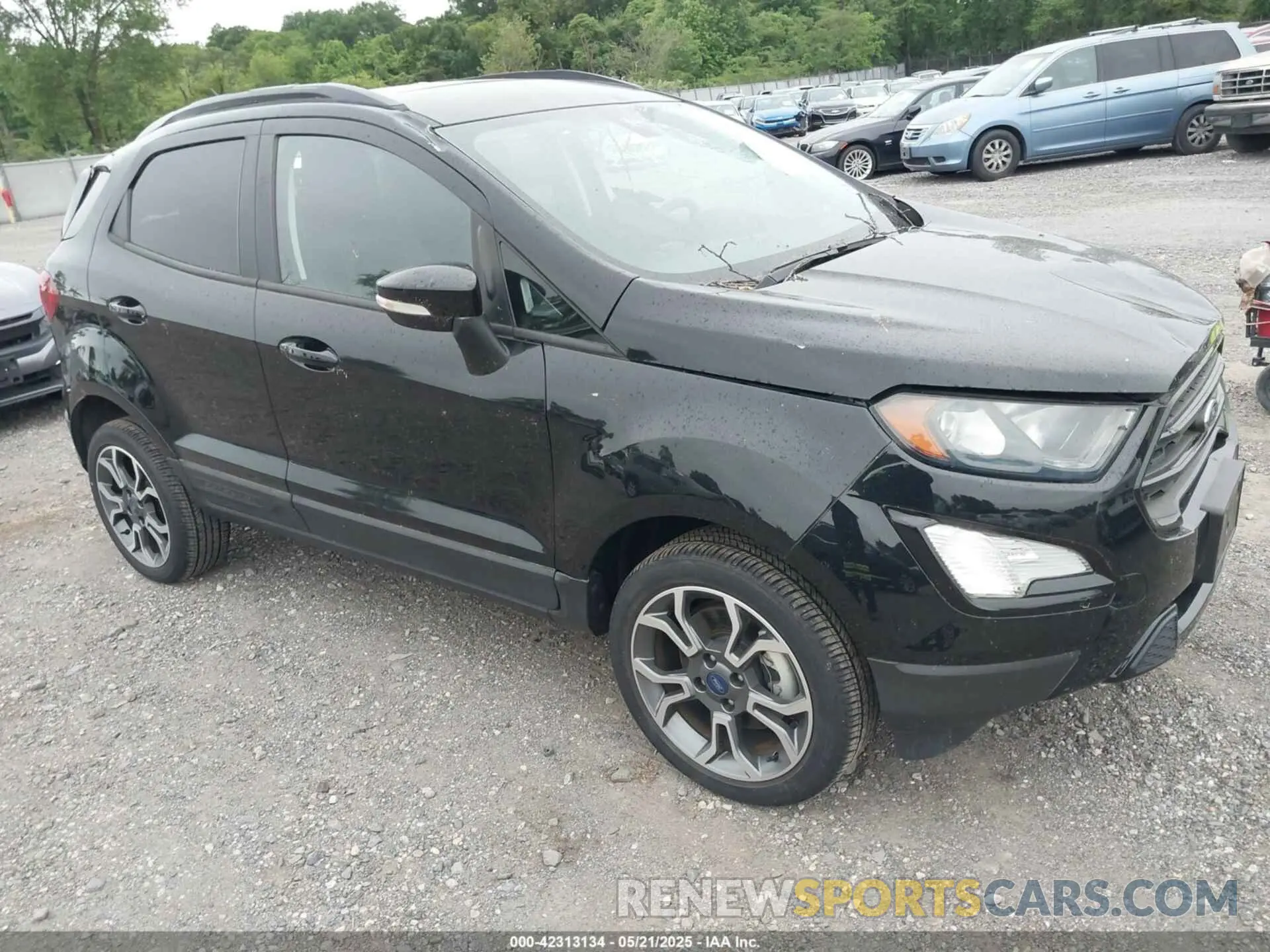 1 Photograph of a damaged car MAJ6S3JL8KC252584 FORD ECOSPORT 2019