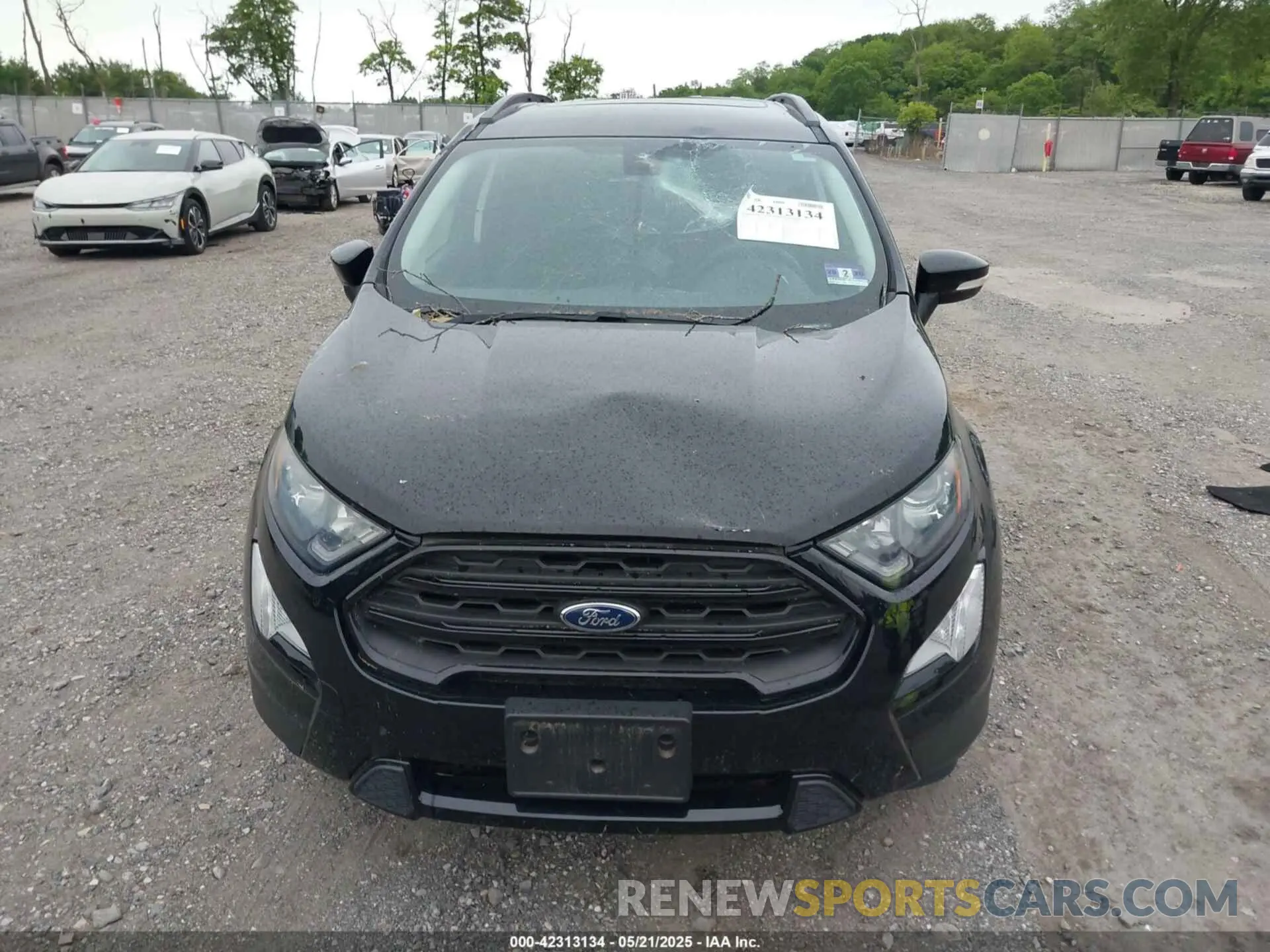 12 Photograph of a damaged car MAJ6S3JL8KC252584 FORD ECOSPORT 2019