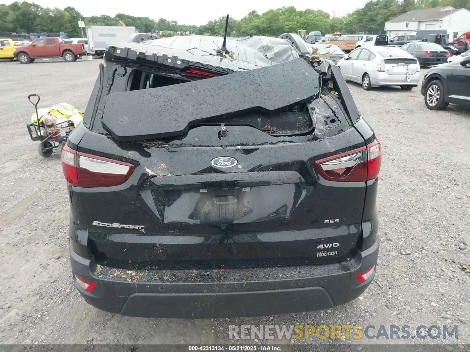 16 Photograph of a damaged car MAJ6S3JL8KC252584 FORD ECOSPORT 2019