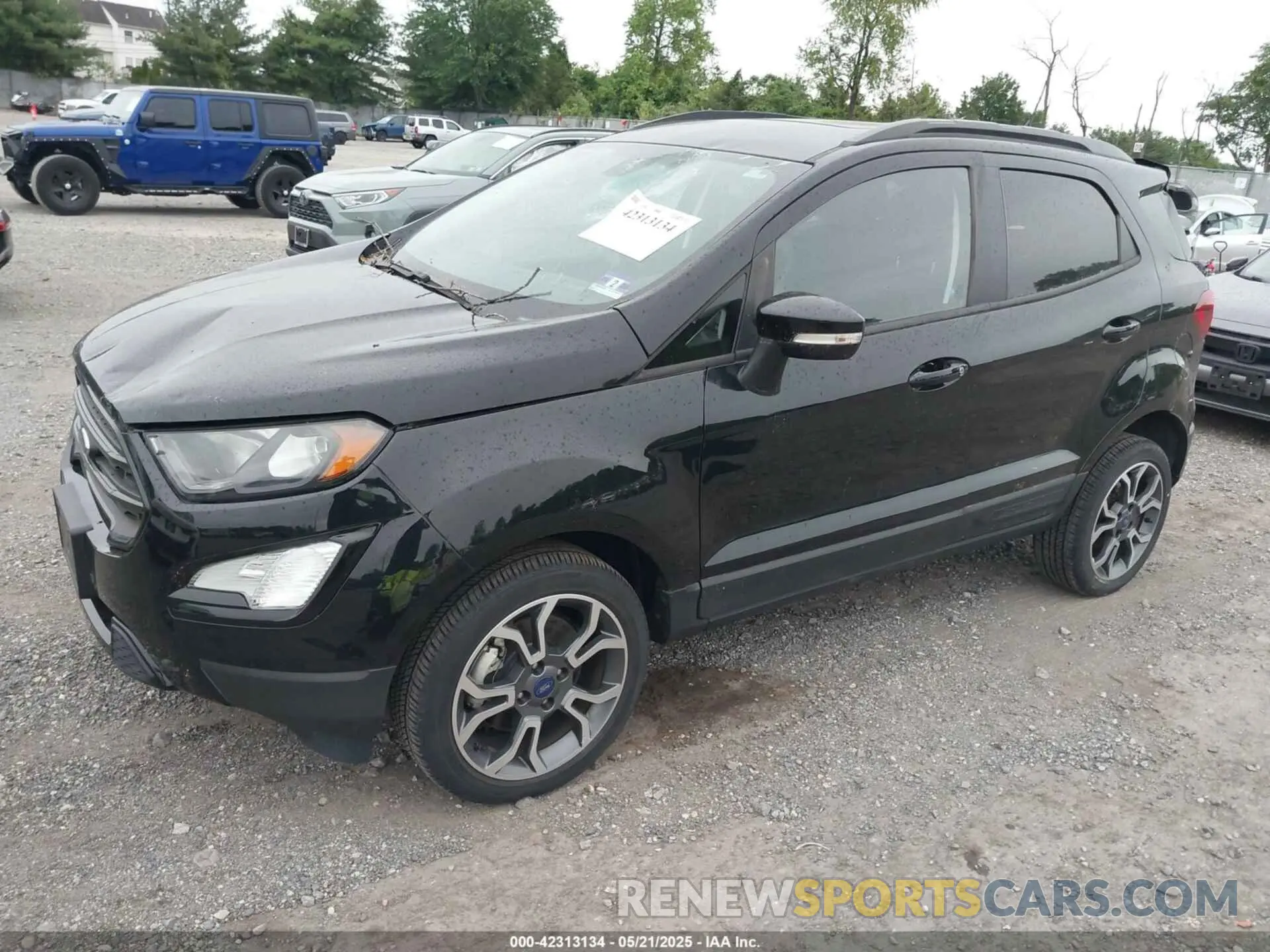 2 Photograph of a damaged car MAJ6S3JL8KC252584 FORD ECOSPORT 2019