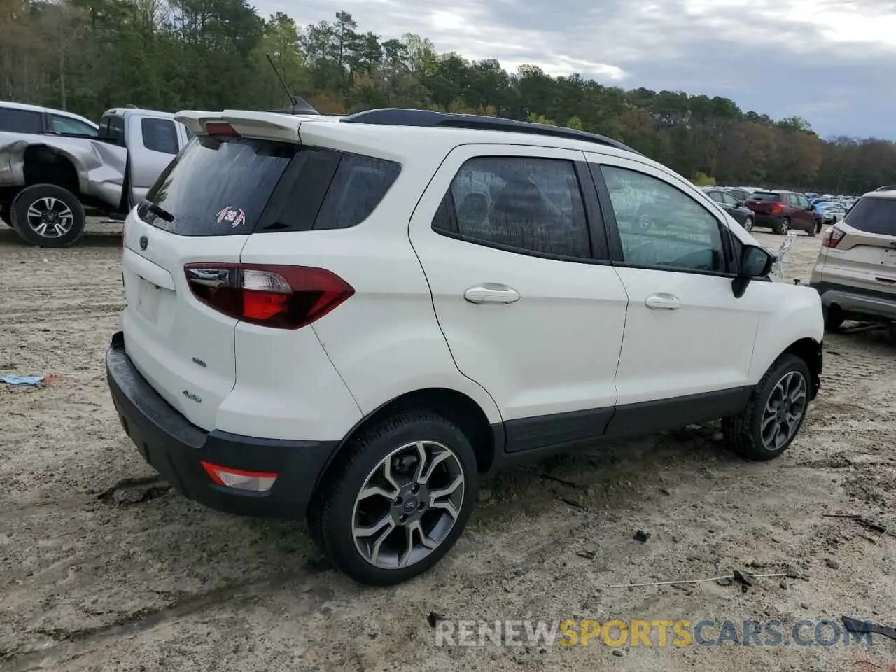 3 Photograph of a damaged car MAJ6S3JL9KC290762 FORD ECOSPORT 2019