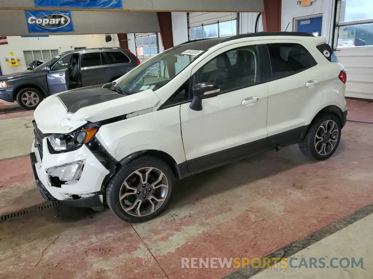 1 Photograph of a damaged car MAJ6S3JL9KC295525 FORD ECOSPORT 2019