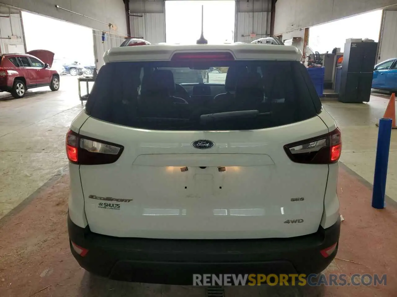 6 Photograph of a damaged car MAJ6S3JL9KC295525 FORD ECOSPORT 2019