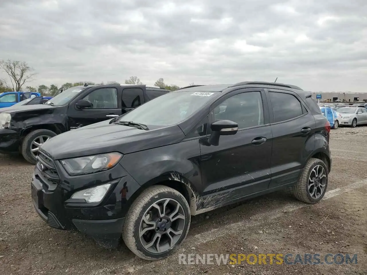 1 Photograph of a damaged car MAJ6S3JL9KC296531 FORD ECOSPORT 2019