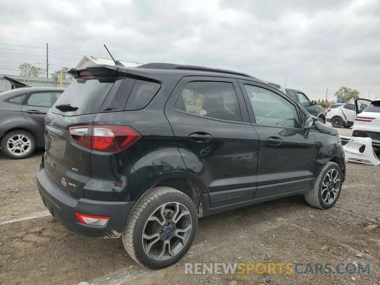 3 Photograph of a damaged car MAJ6S3JL9KC296531 FORD ECOSPORT 2019