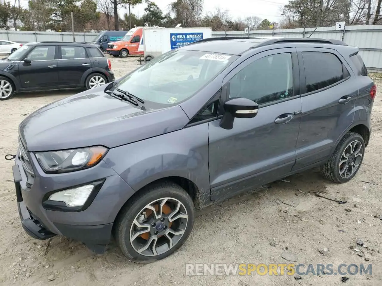 1 Photograph of a damaged car MAJ6S3JLXKC250206 FORD ECOSPORT 2019