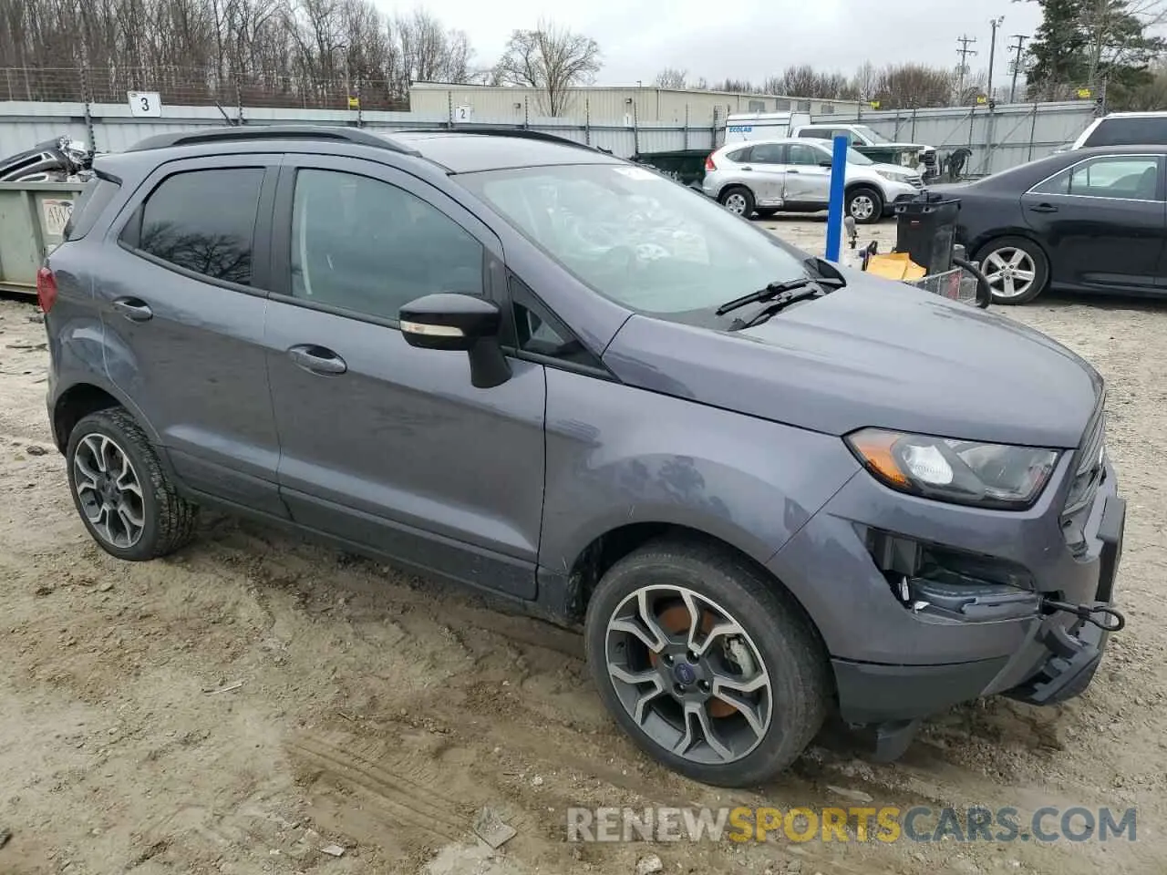 4 Photograph of a damaged car MAJ6S3JLXKC250206 FORD ECOSPORT 2019