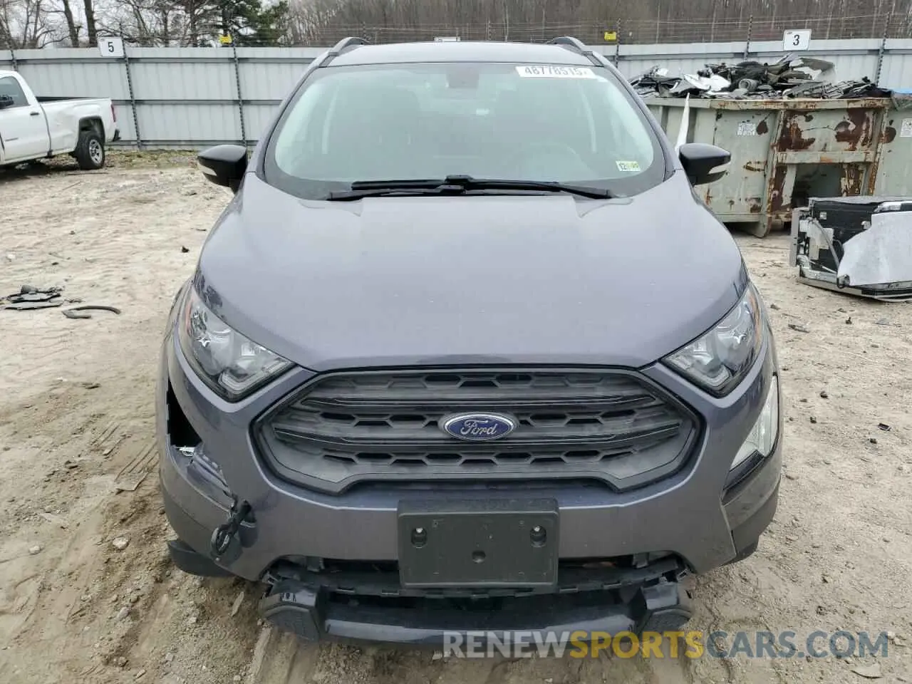 5 Photograph of a damaged car MAJ6S3JLXKC250206 FORD ECOSPORT 2019
