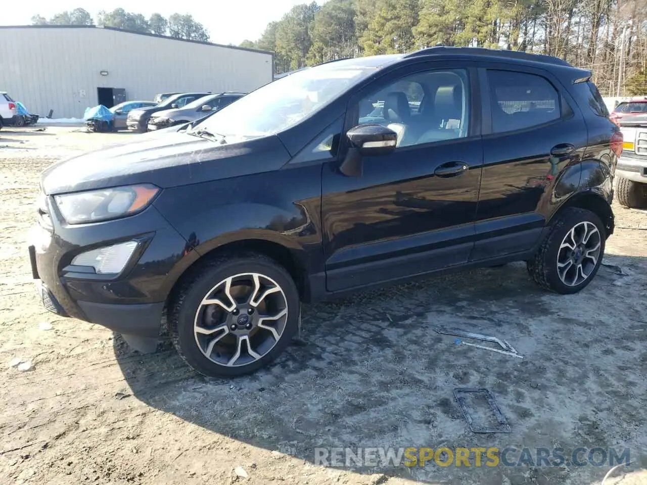 1 Photograph of a damaged car MAJ6S3JLXKC252599 FORD ECOSPORT 2019