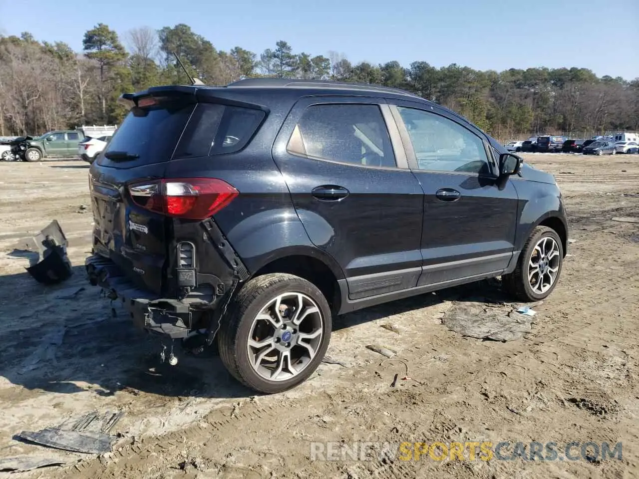 3 Photograph of a damaged car MAJ6S3JLXKC252599 FORD ECOSPORT 2019