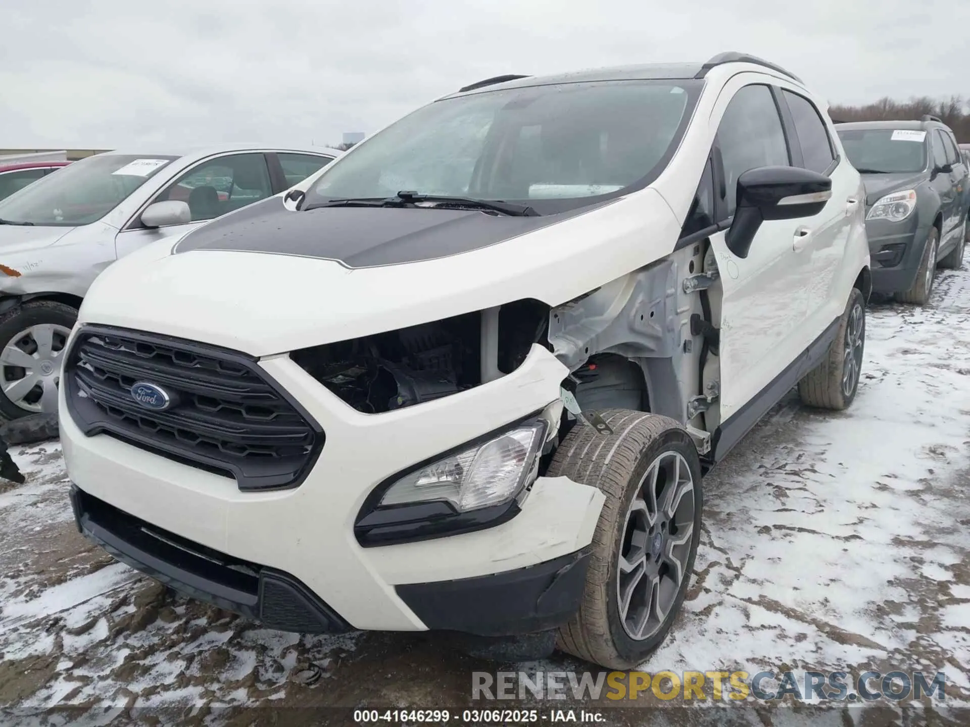 2 Photograph of a damaged car MAJ6S3JLXKC294139 FORD ECOSPORT 2019