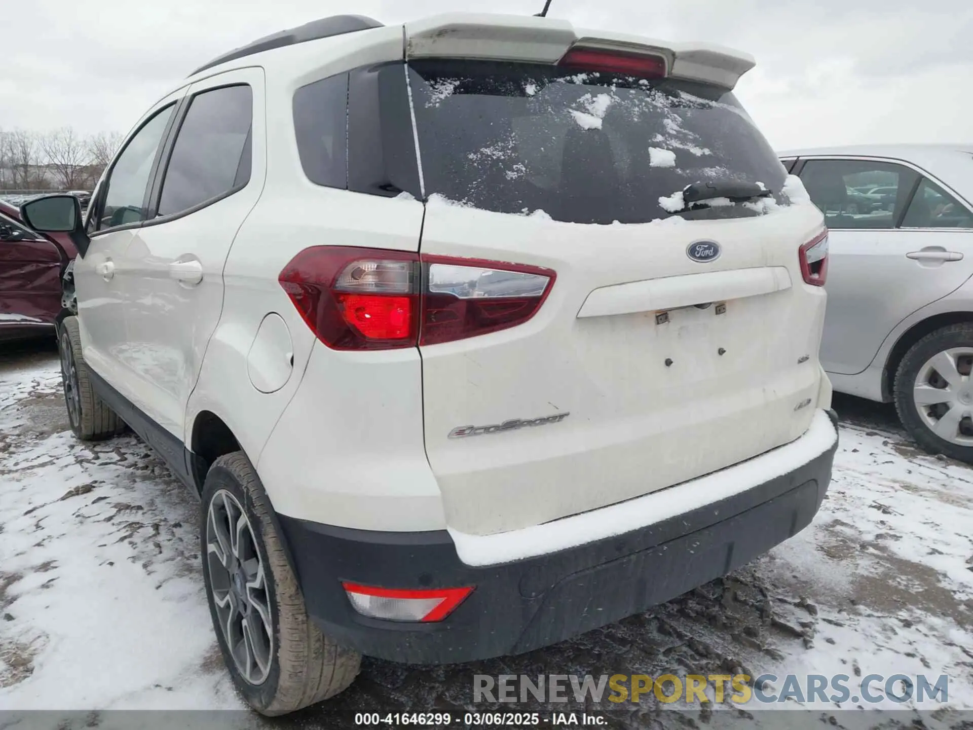 3 Photograph of a damaged car MAJ6S3JLXKC294139 FORD ECOSPORT 2019
