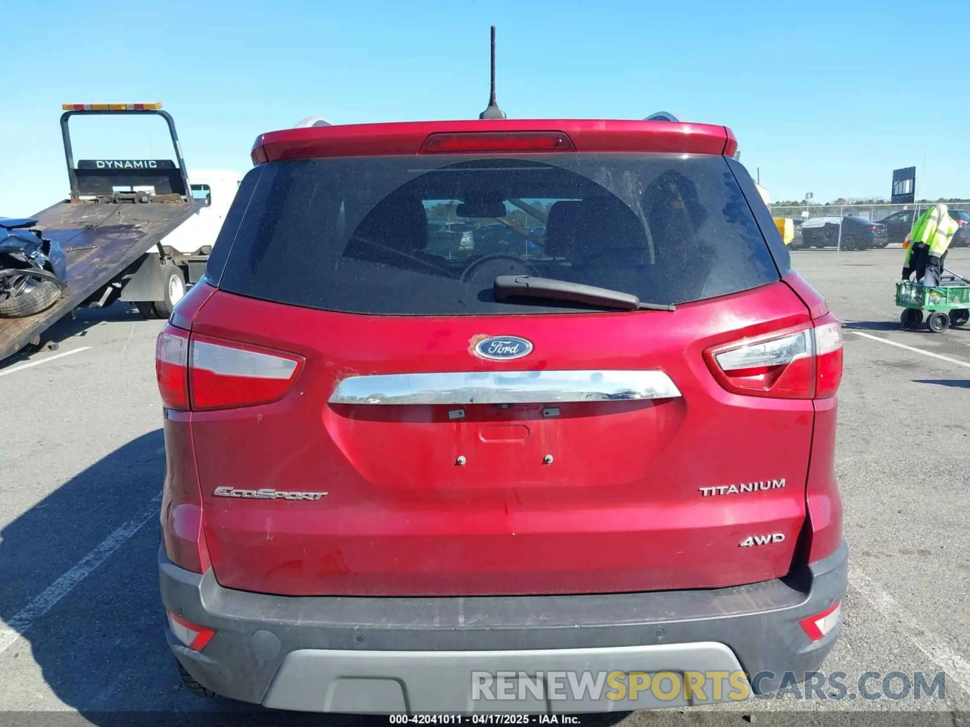 16 Photograph of a damaged car MAJ6S3KL0KC260421 FORD ECOSPORT 2019