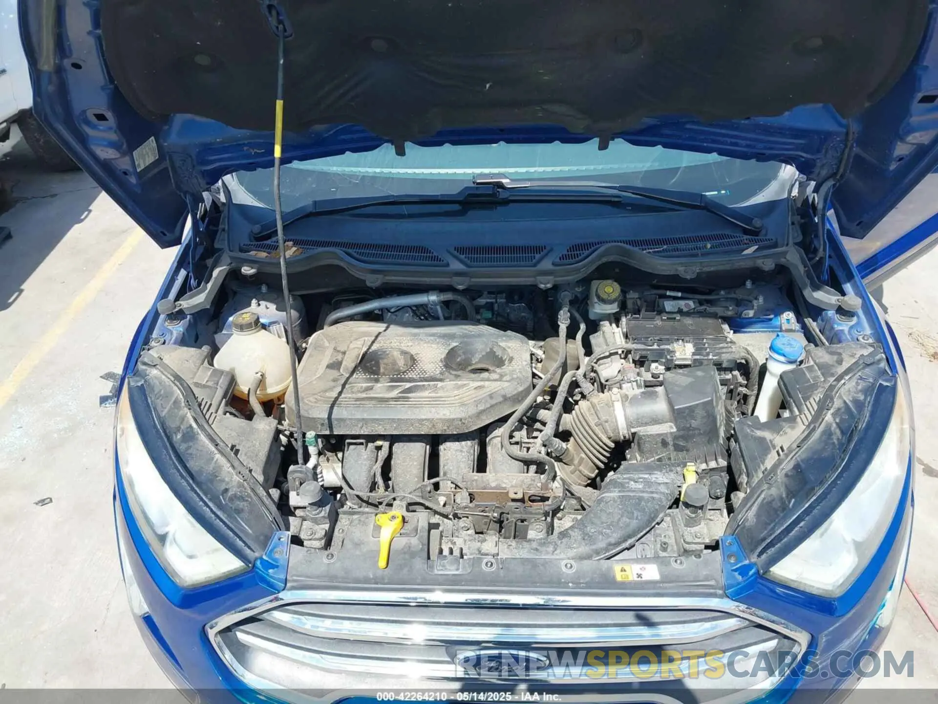 10 Photograph of a damaged car MAJ6S3KL0KC260936 FORD ECOSPORT 2019