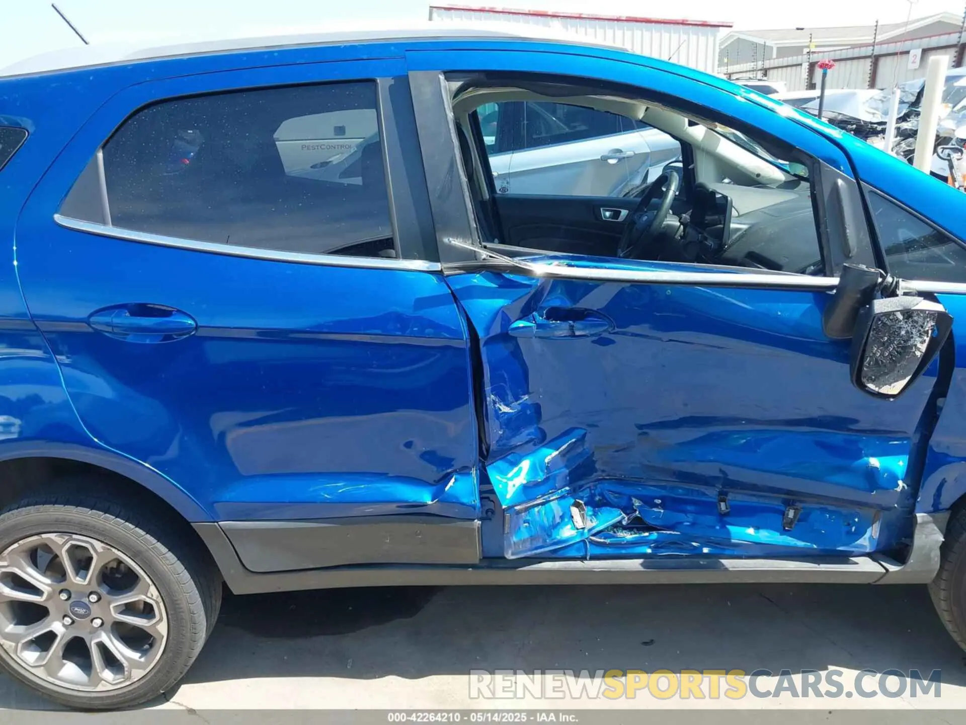 14 Photograph of a damaged car MAJ6S3KL0KC260936 FORD ECOSPORT 2019
