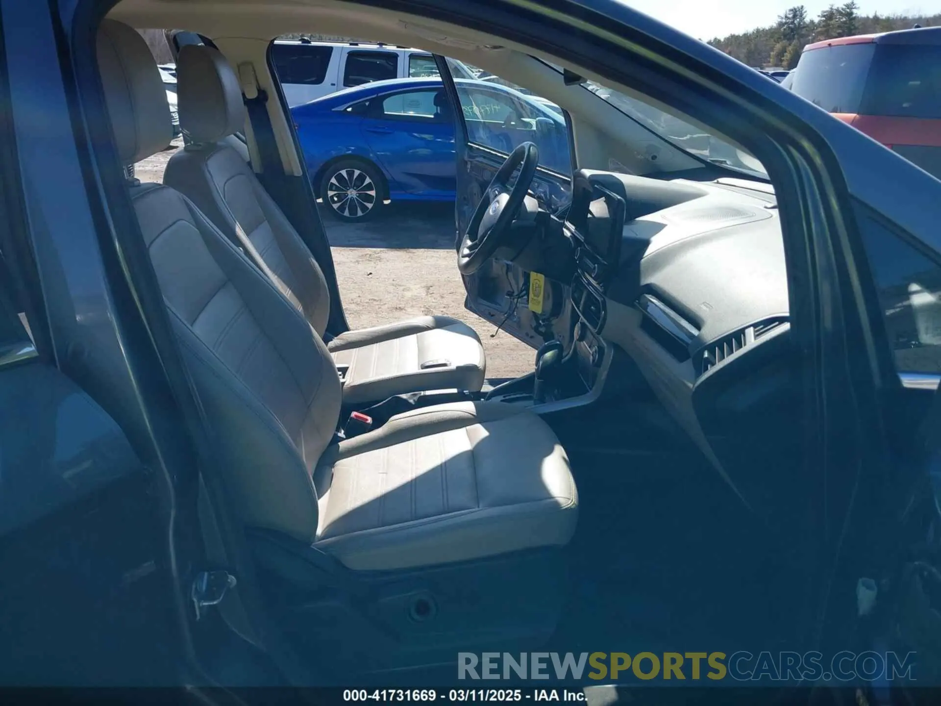 5 Photograph of a damaged car MAJ6S3KL0KC296626 FORD ECOSPORT 2019