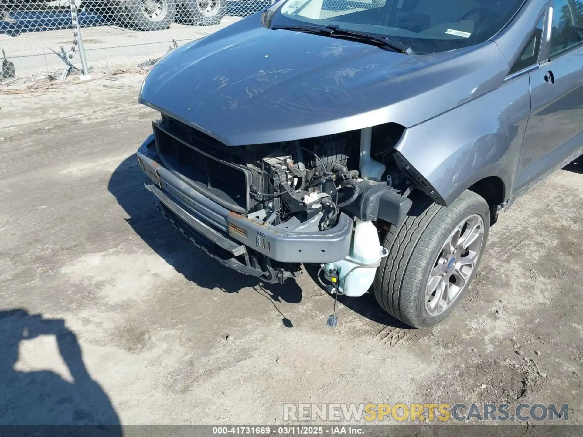 6 Photograph of a damaged car MAJ6S3KL0KC296626 FORD ECOSPORT 2019