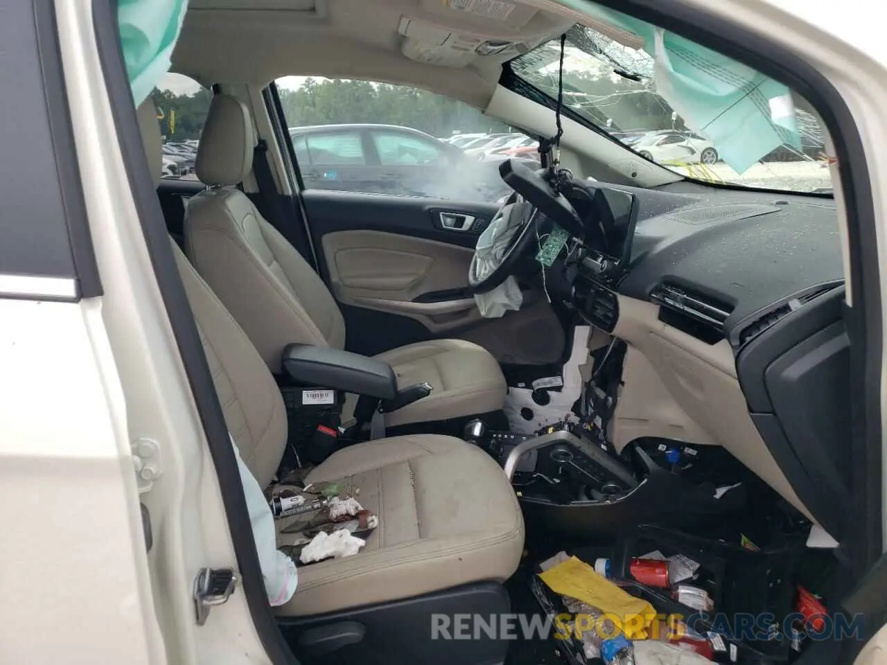 5 Photograph of a damaged car MAJ6S3KL1KC254384 FORD ECOSPORT 2019