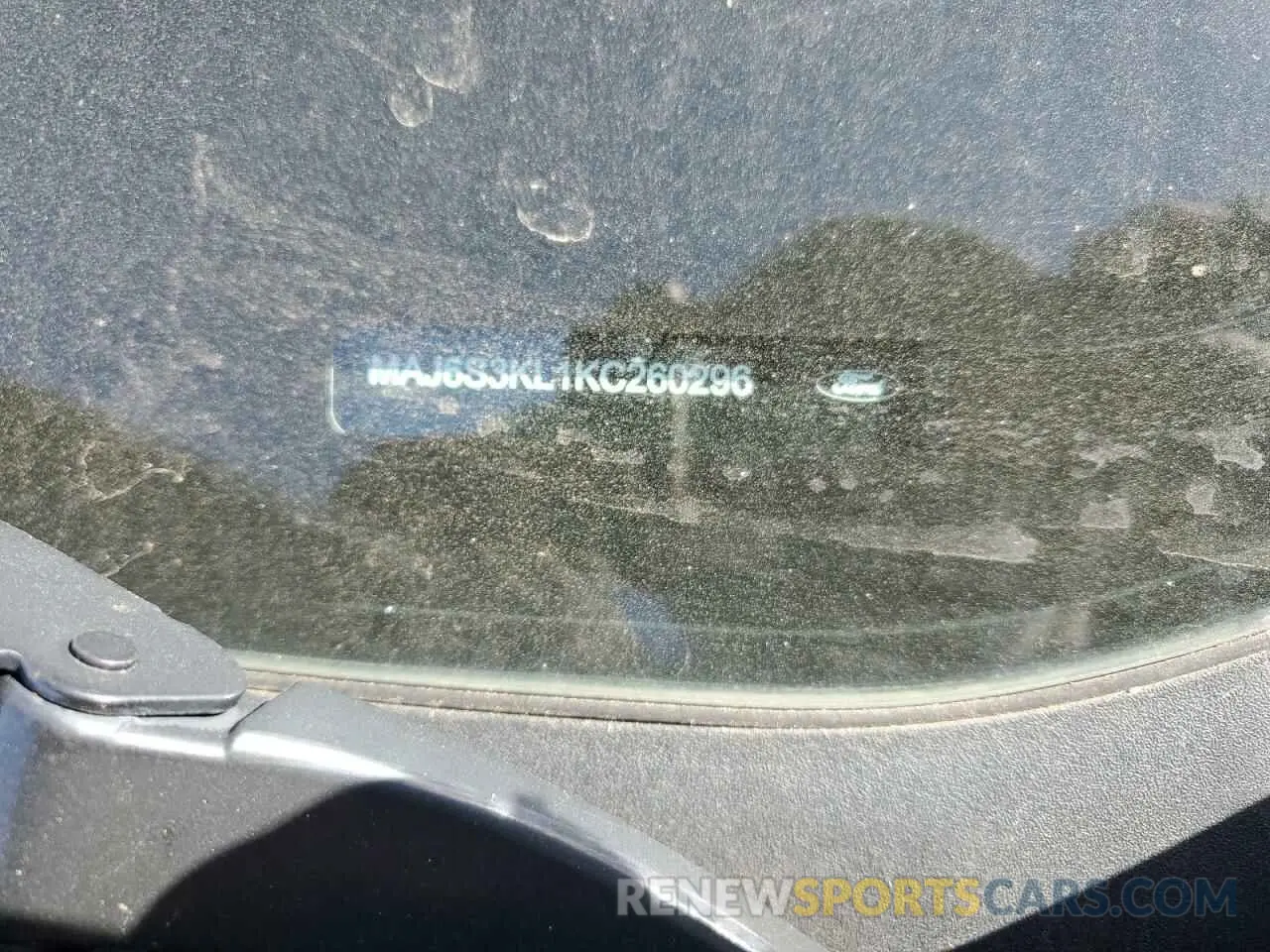 13 Photograph of a damaged car MAJ6S3KL1KC260296 FORD ECOSPORT 2019