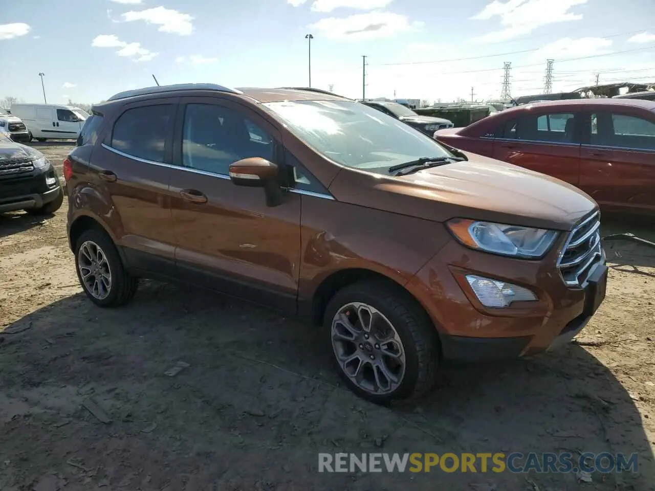 4 Photograph of a damaged car MAJ6S3KL1KC260296 FORD ECOSPORT 2019
