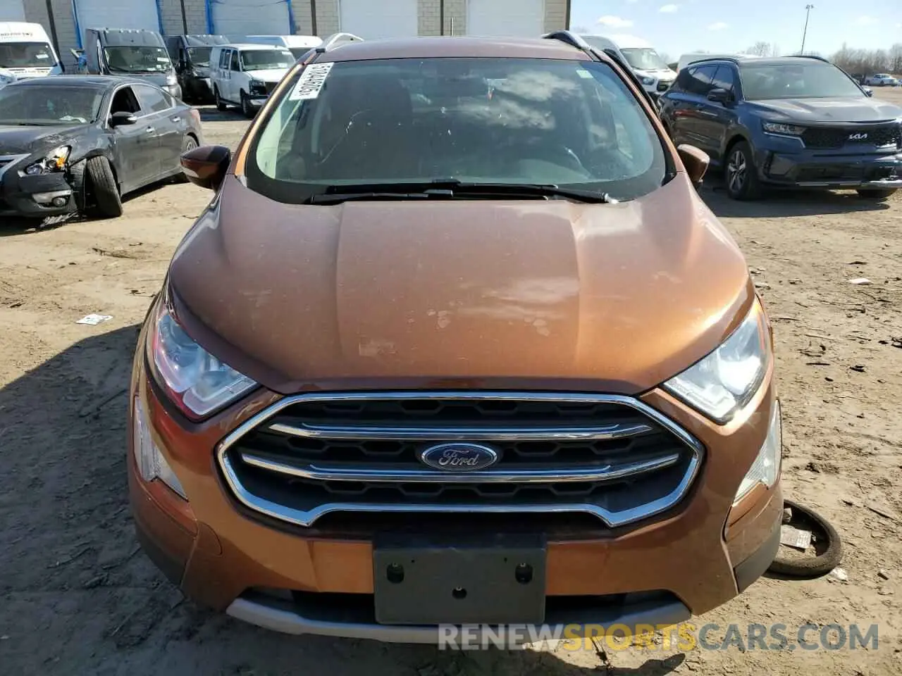 5 Photograph of a damaged car MAJ6S3KL1KC260296 FORD ECOSPORT 2019