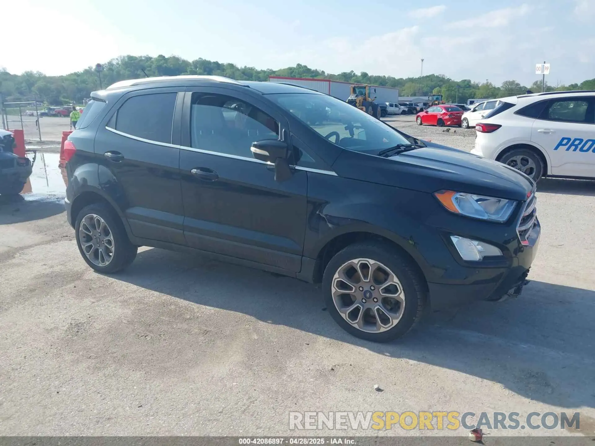 1 Photograph of a damaged car MAJ6S3KL1KC299406 FORD ECOSPORT 2019
