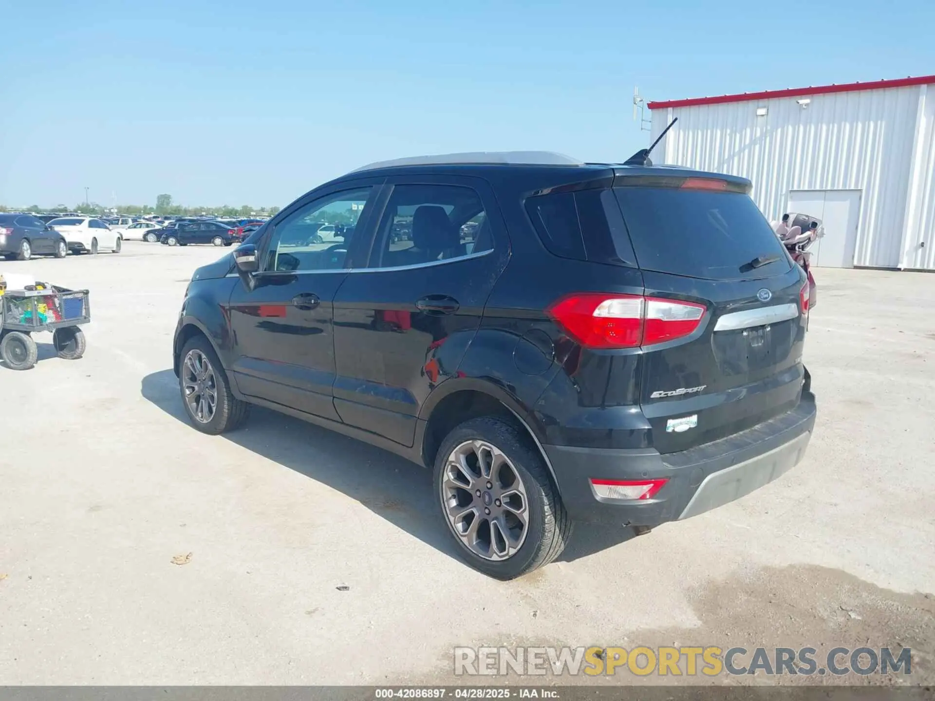 3 Photograph of a damaged car MAJ6S3KL1KC299406 FORD ECOSPORT 2019