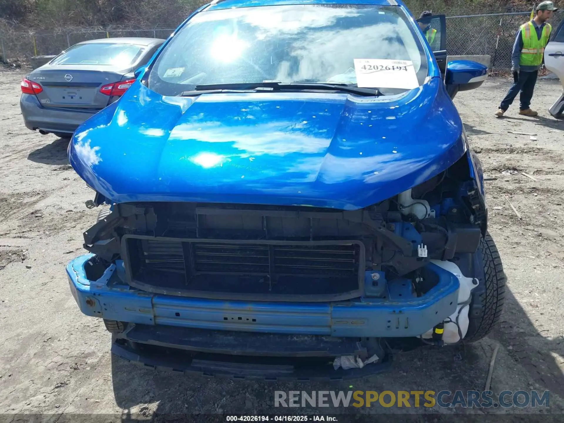 12 Photograph of a damaged car MAJ6S3KL2KC293999 FORD ECOSPORT 2019