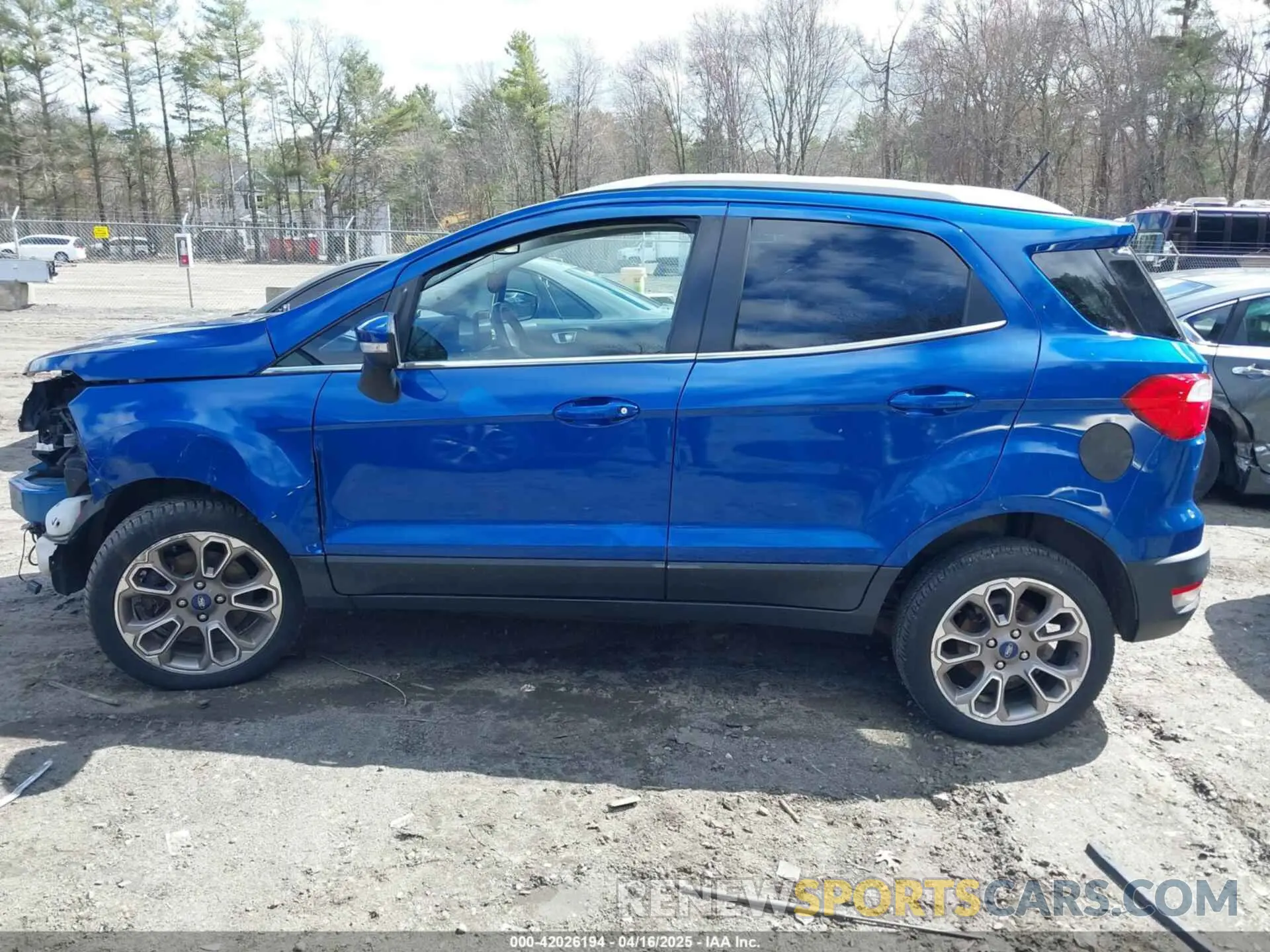 13 Photograph of a damaged car MAJ6S3KL2KC293999 FORD ECOSPORT 2019