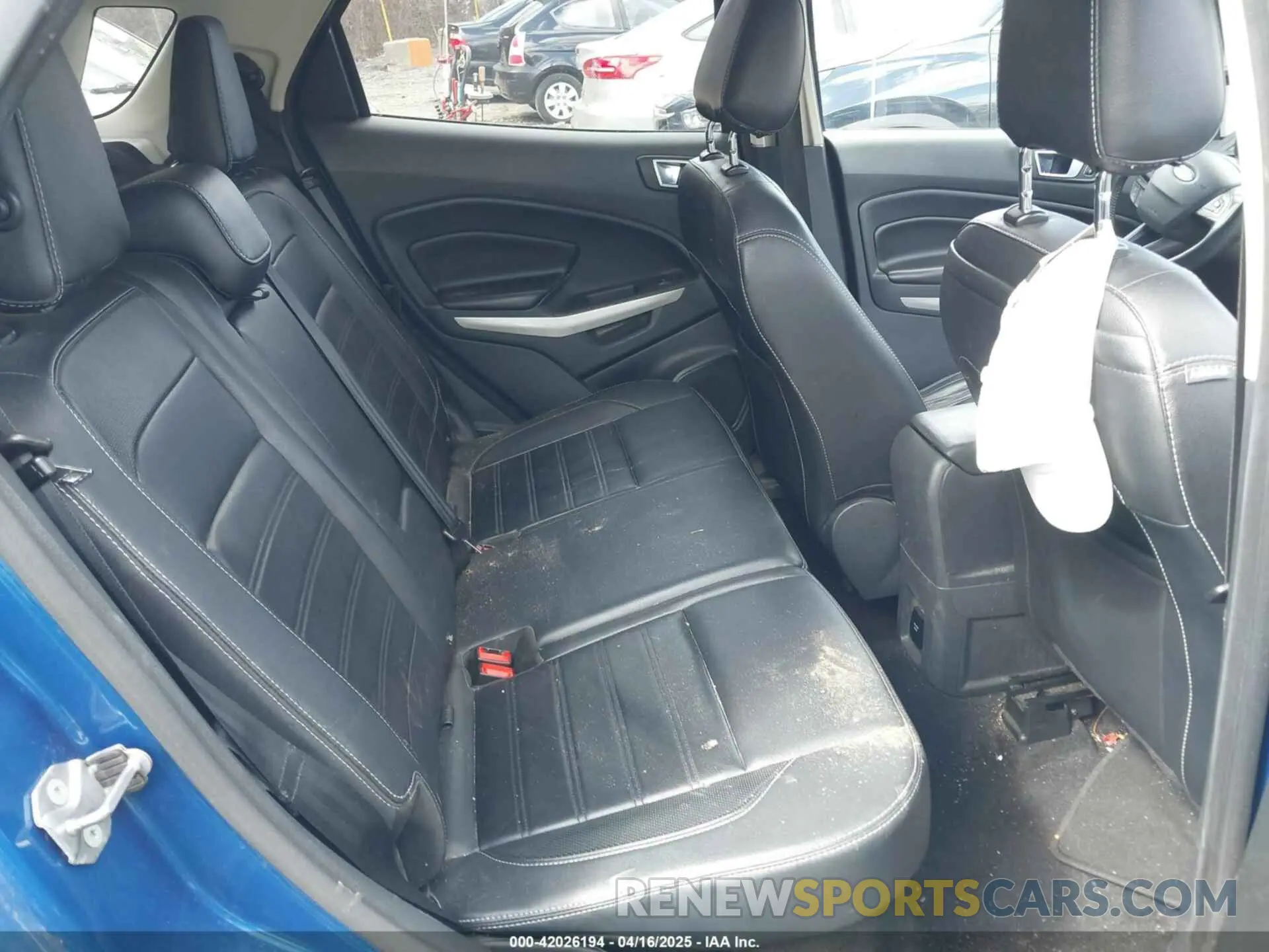 8 Photograph of a damaged car MAJ6S3KL2KC293999 FORD ECOSPORT 2019