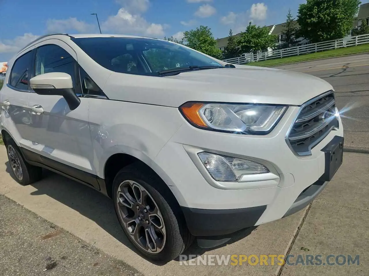 1 Photograph of a damaged car MAJ6S3KL4KC280624 FORD ECOSPORT 2019