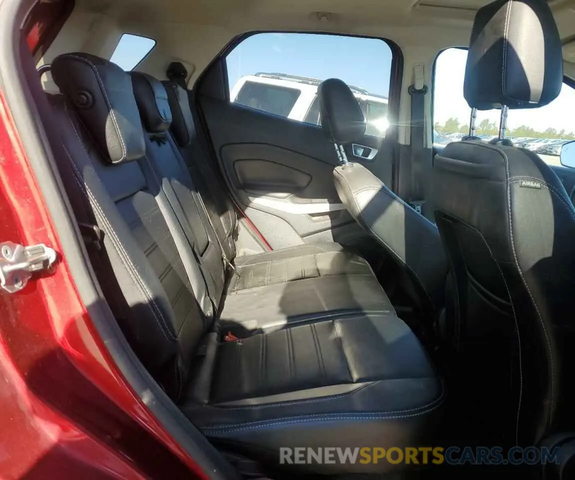 11 Photograph of a damaged car MAJ6S3KL4KC282440 FORD ECOSPORT 2019
