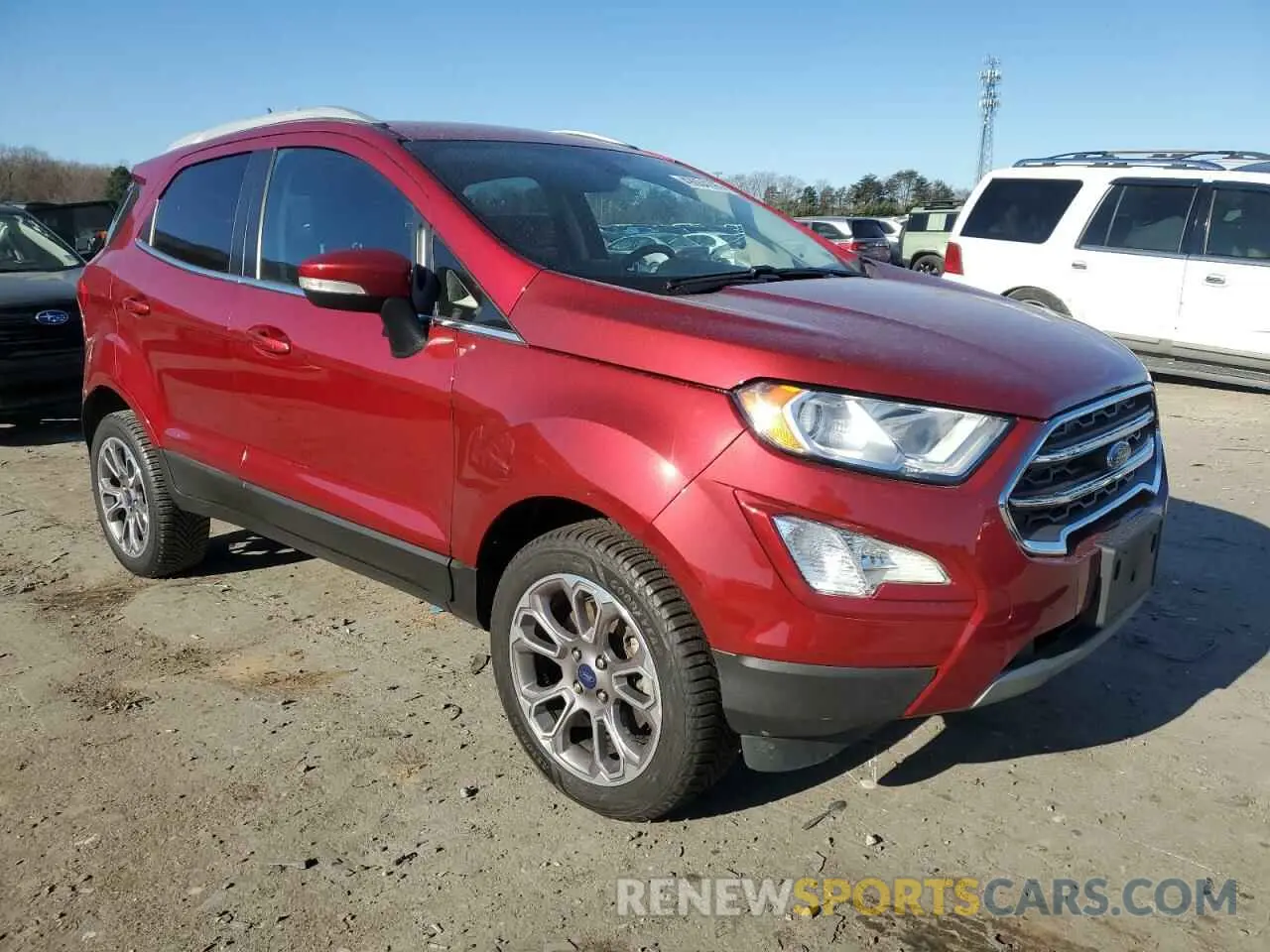 4 Photograph of a damaged car MAJ6S3KL4KC282440 FORD ECOSPORT 2019