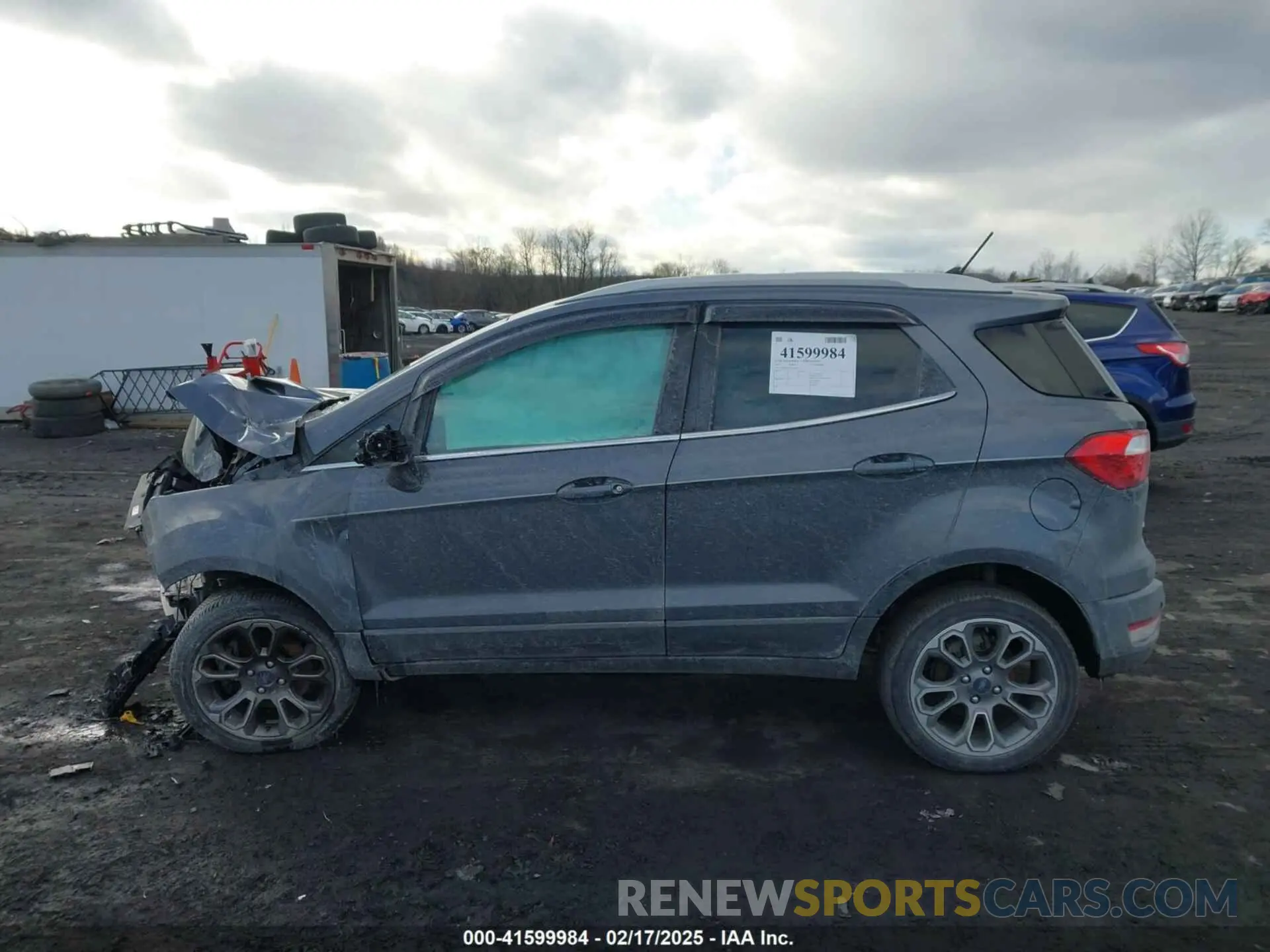 14 Photograph of a damaged car MAJ6S3KL4KC283605 FORD ECOSPORT 2019