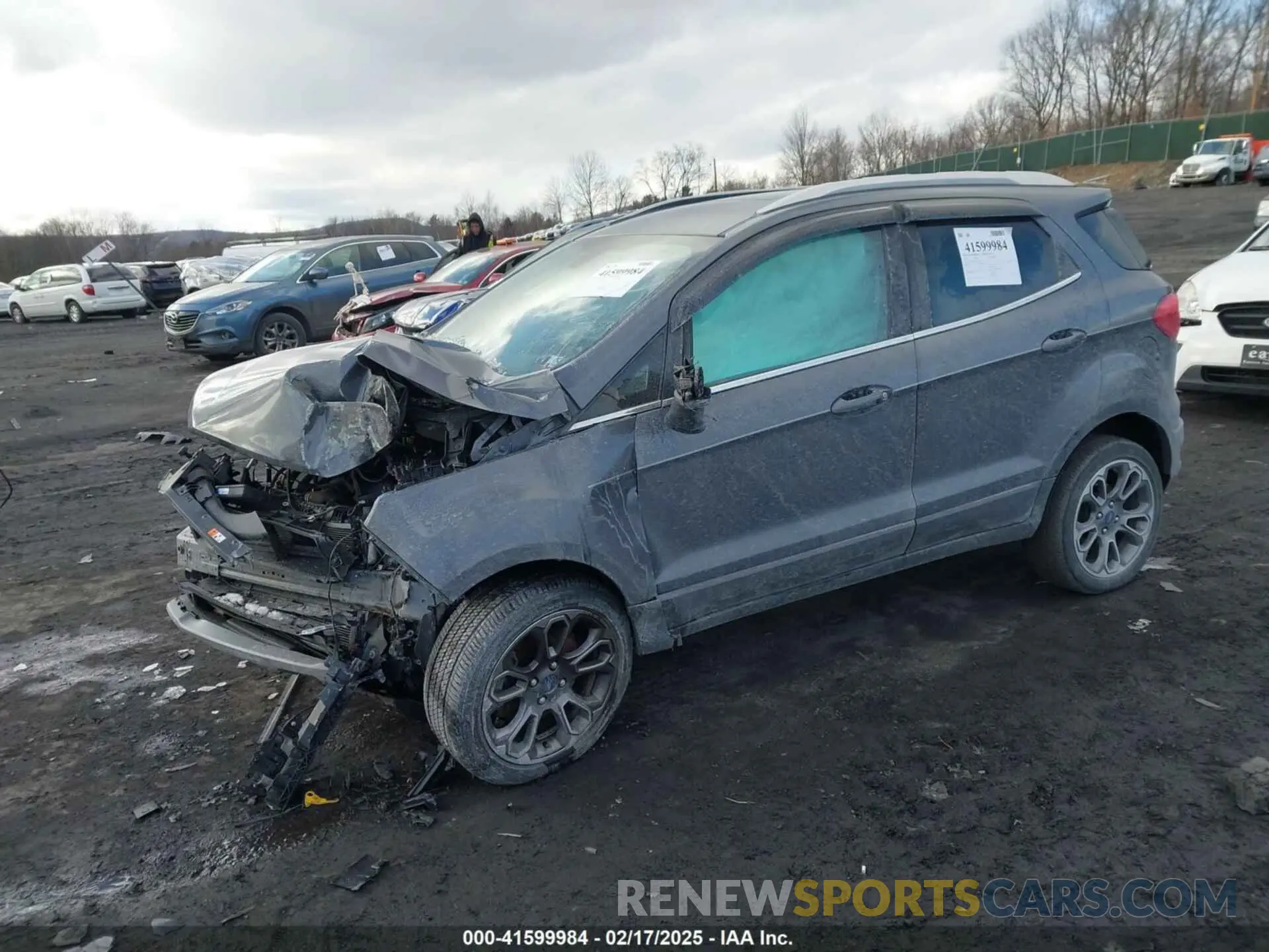 2 Photograph of a damaged car MAJ6S3KL4KC283605 FORD ECOSPORT 2019