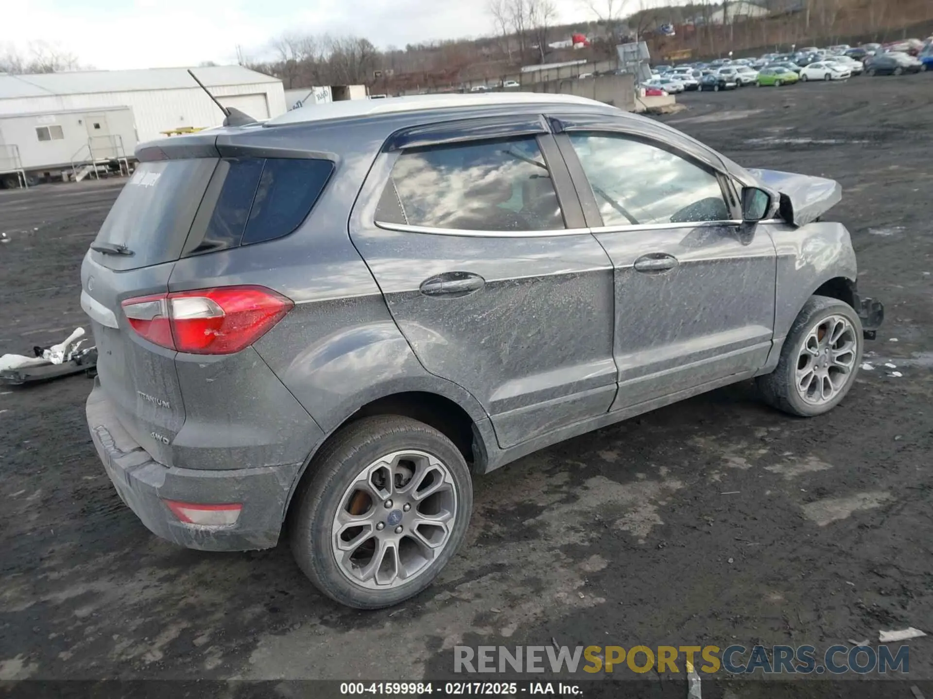4 Photograph of a damaged car MAJ6S3KL4KC283605 FORD ECOSPORT 2019
