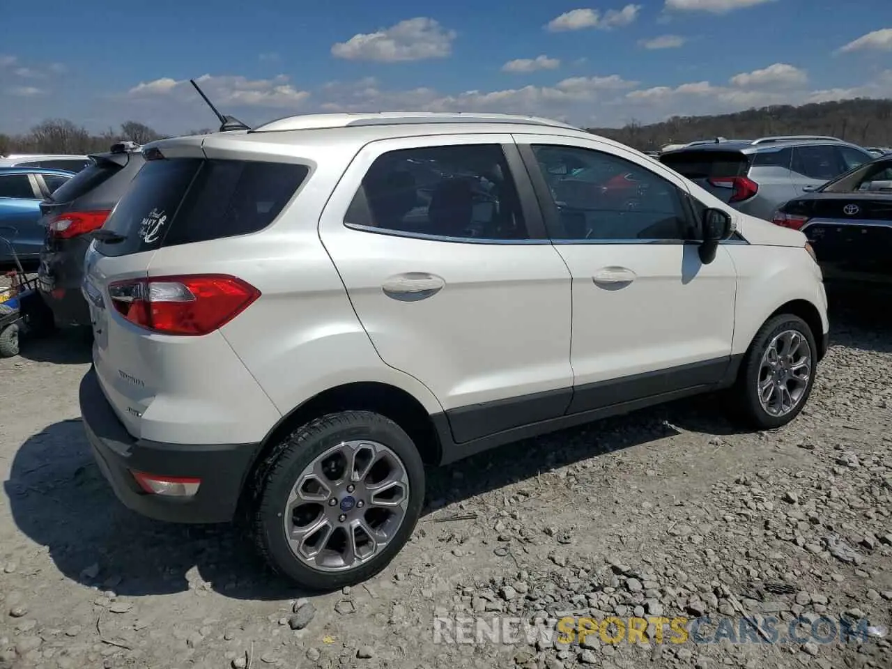 3 Photograph of a damaged car MAJ6S3KL4KC288772 FORD ECOSPORT 2019